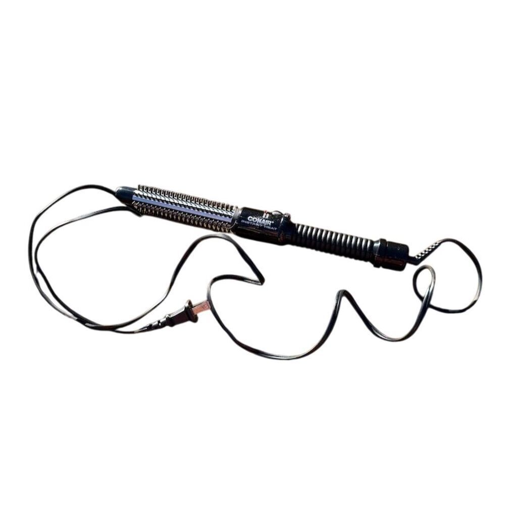 Conair Instant Heat 3/4" Hot Brush Curling Iron  TESTED